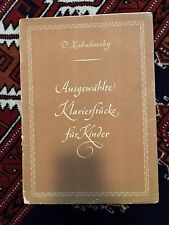 Kabalewski ausgewählte klavie gebraucht kaufen  Berlin