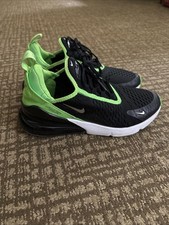 Tênis esportivo Nike Air Max 270 GS preto verde Strike academia 943345-021 juvenil 7Y comprar usado Tênis esportivo Nike Air Max 270 GS preto verde Strike academia 943345-021 juvenil 7Y comprar usado  Enviando para Brazil
