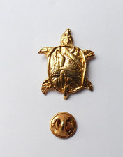 Pin doré tortue d'occasion  Melesse