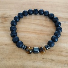 Bracelet homme perles d'occasion  Saint-Jeannet