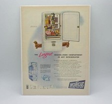 Usado, Refrigerador Norge Perro Dachshund Revista Anuncio Diseño Publicitario 1947 comprar usado  Enviando para Brazil