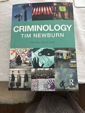 Criminology tim newburn for sale  TONBRIDGE