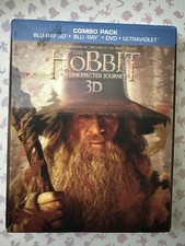 The Hobbit: An Unexpected Journey Blu-Ray DVD Blu-Ray 3D no 3D Discs W/Slipcover comprar usado  Enviando para Brazil