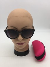 Óculos de sol Louis Vuitton moderno preto 55-17-143 lente cinza comprar usado  Enviando para Brazil