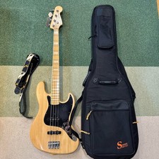 Fender Japan Jazz Bass Q Serial Natural com Estojo do JAPÃO, usado comprar usado  Enviando para Brazil