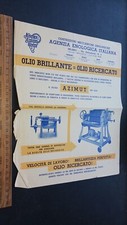 Volantino pubblicitario agenzi usato  Siracusa
