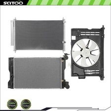 Ventilador de refrigeração AC e kit de radiador e condensador para 2014-2017 Toyota para Corolla 1.8L comprar usado Ventilador de refrigeração AC e kit de radiador e condensador para 2014-2017 Toyota para Corolla 1.8L comprar usado  Enviando para Brazil