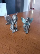 Pewter fairies. for sale  PAR