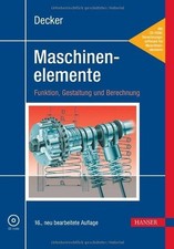 Decker maschinenelemente gebraucht kaufen  Berlin