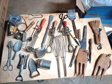 Lote de 29 Utensílios de Cozinha Antigos Vintage Krasco Jiffy Whip Batedeira Manual , usado comprar usado Lote de 29 Utensílios de Cozinha Antigos Vintage Krasco Jiffy Whip Batedeira Manual , usado comprar usado  Enviando para Brazil