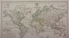 Antique map map d'occasion  Expédié en Belgium