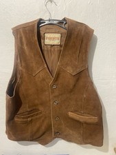 Lederweste fuente braun gebraucht kaufen  Bad Tölz