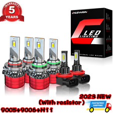 Farol de LED alto baixo + farol de neblina para Toyota Corolla 2009 2010 2011 2012 2013 comprar usado  Enviando para Brazil