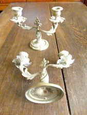 Ancienne paire chandeliers d'occasion  Vélizy-Villacoublay