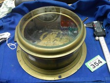 Ships brass clock for sale  HONITON