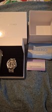 Seiko men black for sale  BICESTER