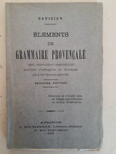 Savinian eléments grammaire d'occasion  Apt