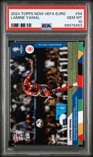 2024 Topps Now uefa Euro #54 Lamine Yamal Rookie PSA 10 Goal Semifinal, usado comprar usado  Enviando para Brazil