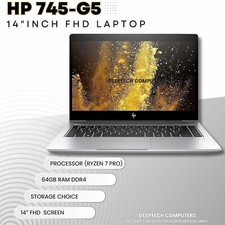 Elitebook 745 laptop usato  Spedire a Italy