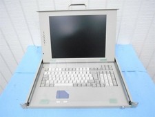 MONITOR, TECLADO, TOUCH PAD MONTAGEM EM RACK 1U (52222 - USADO) comprar usado  Enviando para Brazil