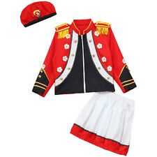 Conjunto de saia durável uniforme manga longa fantasia banda marcha roupa infantil meninas comprar usado  Enviando para Brazil