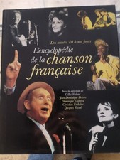 Livre encyclopedie chanson d'occasion  Allos