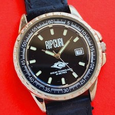 Relógio de surf Rip Curl incrível mostrador preto data Ocean Tech Ripcurl masculino para reparo comprar usado  Enviando para Brazil