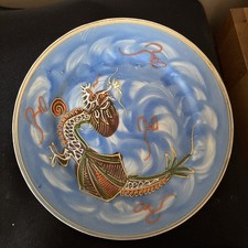 Japanese blue plate for sale  LIPHOOK