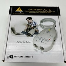Interface de áudio Behringer Guitar Link UCG102 guitarra para USB com caixa comprar usado  Enviando para Brazil
