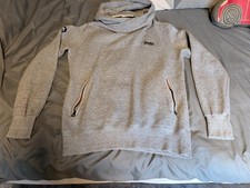 Superdry hoodie grey for sale  NUNEATON