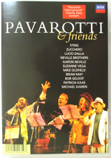 Dvd Ntsc "Pavarotti & Friends" Sting Patricia Kaas Bryan Adams Mike Oldfield comprar usado  Enviando para Brazil