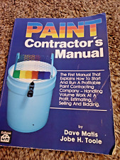 Paint contractor manual for sale  Riesel