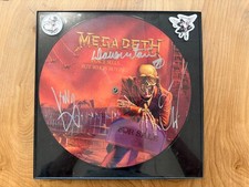 Usado, Disco de vinil Megadeth Peace Sells emoldurado autografado Mustaine LP comprar usado Usado, Disco de vinil Megadeth Peace Sells emoldurado autografado Mustaine LP comprar usado  Enviando para Brazil