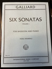 Galliard sonatas vol. d'occasion  Expédié en Belgium