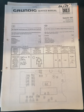 Riginal service manual gebraucht kaufen  Hohenstein