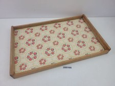 Tablett holzrahmen blumen gebraucht kaufen  Burgstädt