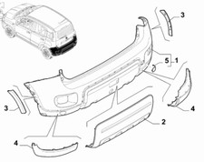 735521361 paraurti fiat usato  Castelvetrano