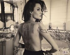 Foto autêntica autografada Beckett sexy quente Angelina Jolie assinada 11x14 comprar usado  Enviando para Brazil