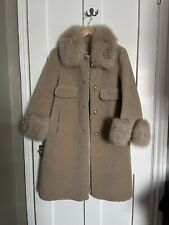 Sheep shearling coat for sale  LONDON