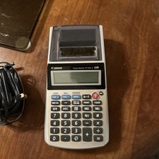 Impressora Canon P1-DH lll 12 dígitos Palm impostos e negócios usada comprar usado  Enviando para Brazil
