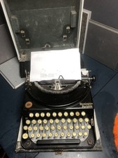Vintage tragbare schreibmaschi gebraucht kaufen  Hanau