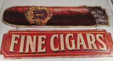 Fine cigars signage for sale  Schulenburg