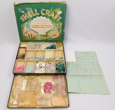 Usado, Kit de artesanato de joias vintage 1946 ponto e contas PEG concha do mar concha do mar comprar usado  Enviando para Brazil