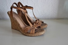 Vintage echtleder sandalen gebraucht kaufen  Berlin