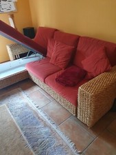 Bettcouch bettkasten rattan gebraucht kaufen  Augsburg
