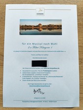 Musical tickets festspielhaus gebraucht kaufen  Wertheim