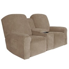 Velvet reclining loveseat for sale  Brentwood