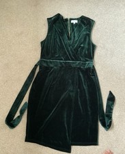 Green velvetty dress for sale  COVENTRY