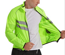 Fahrrad windjacke highvis gebraucht kaufen  Oberndorf am Neckar