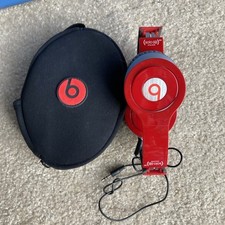 Fones de ouvido Beats by Dr. Dre Solo HD com fio edição especial vermelho com estojo comprar usado  Enviando para Brazil